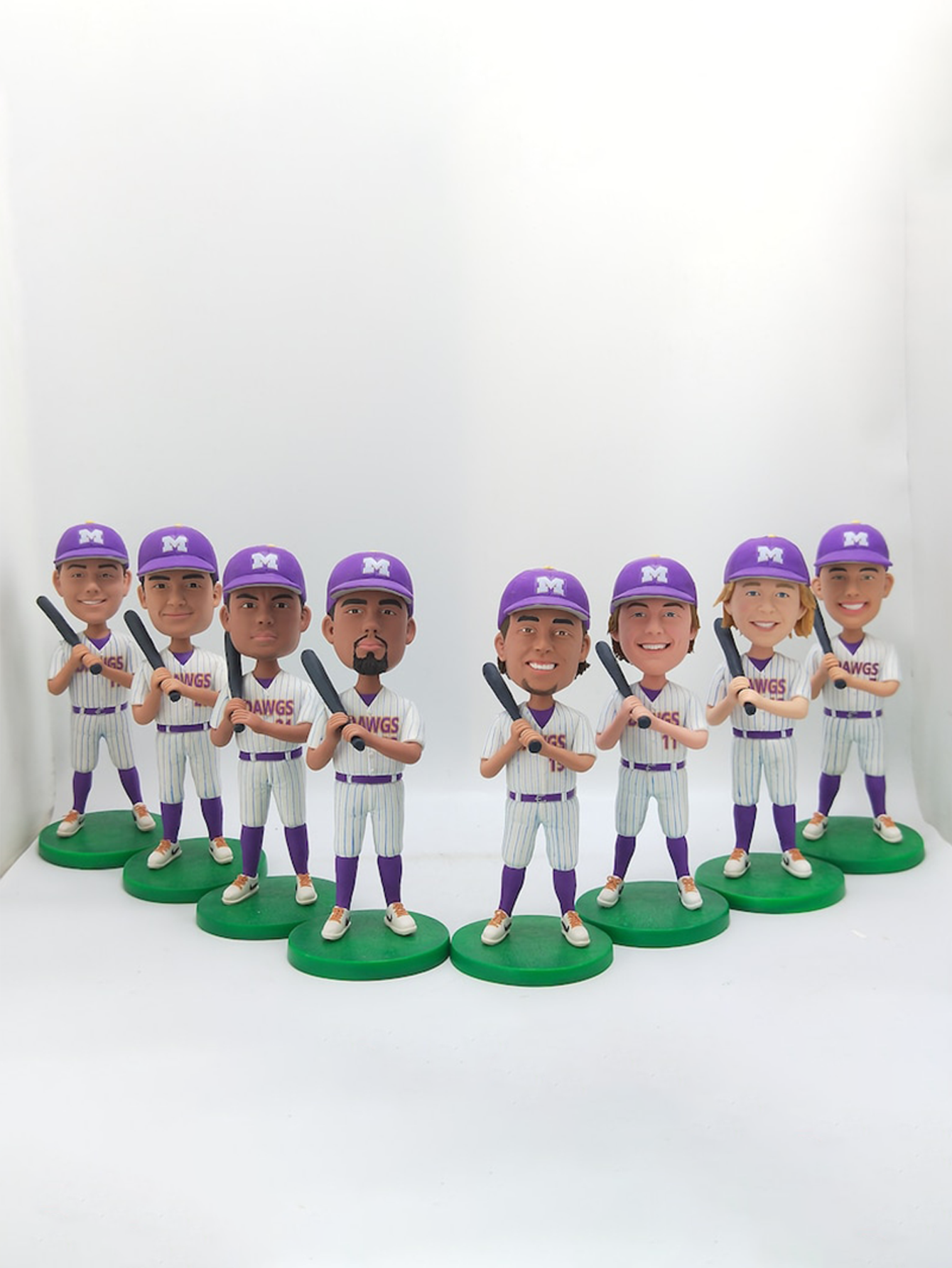 Personalized Fisherman Bobblehead, Exclusive Souvenir/Prize for Nature Enthusiasts